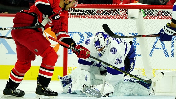 Hurricanes rally to beat Lightning 4-3 in overtime