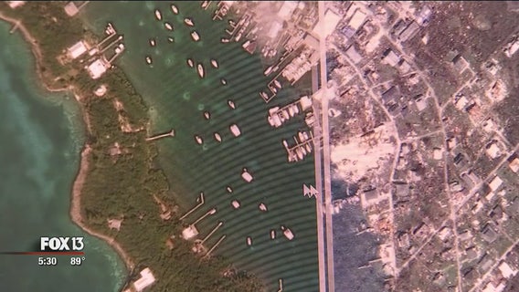 High-tech effort underway to remap Bahamas after Dorian