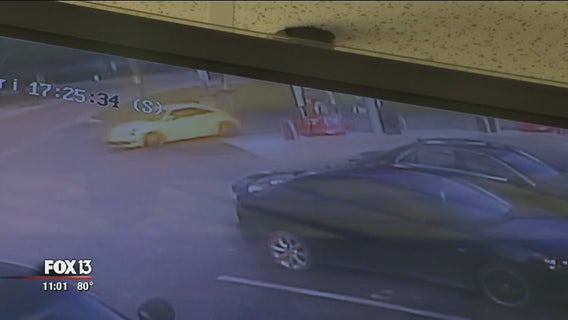 Victim says driver rammed her car for being slow at toll booth