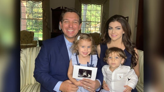 Florida Gov. Ron DeSantis, wife Casey expecting a baby