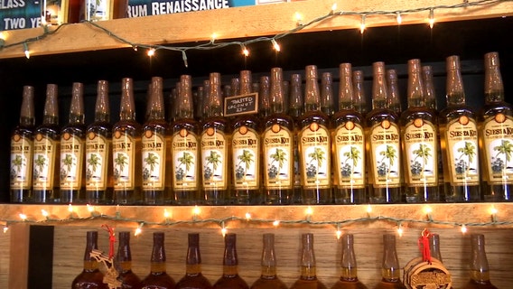 Liquid gold: Spiced and sweet Siesta Key Rum transports you to a tropical getaway