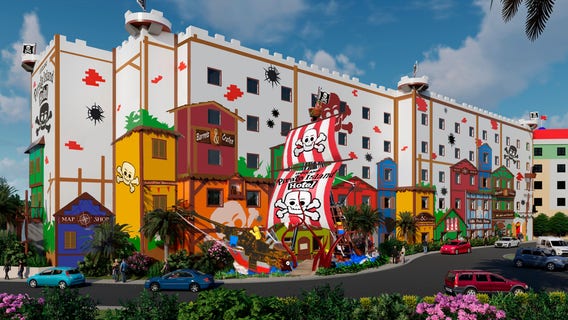 Legoland Florida announces new pirate-themed hotel