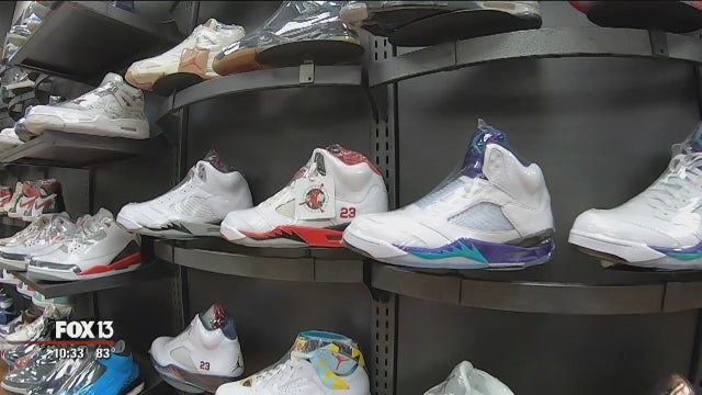Sneakers become collector's items in today's shoe culture