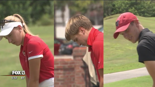 Golf is a family passion for three University of Tampa siblings