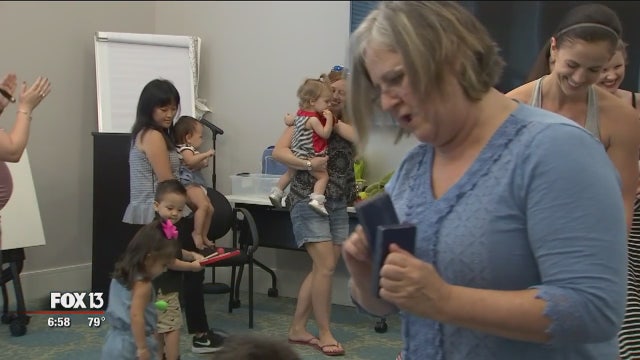 Adults with memory loss benefit from time with kids