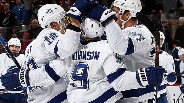 Johnson shoots Lightning past Devils 7-6