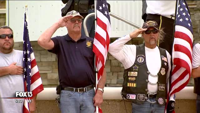 Volunteer groups attend funerals of forgotten veterans