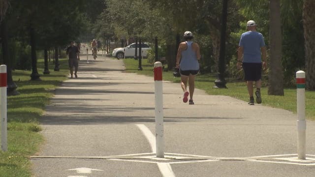 Crosswalk sensors aim to make Pinellas Trail safer
