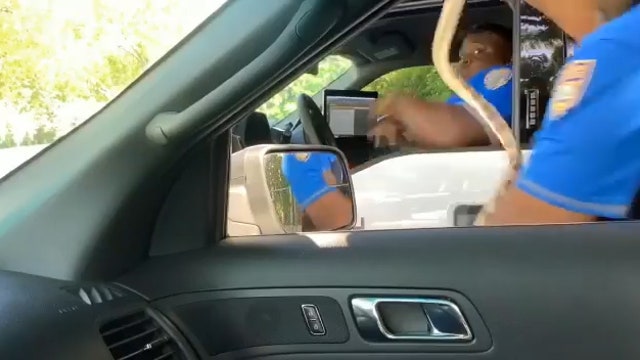 Miami Beach officer pranks partner with fake snake