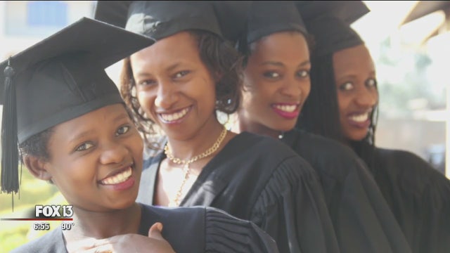 Thousands continue their educations at Tampa woman's college in Rwanda