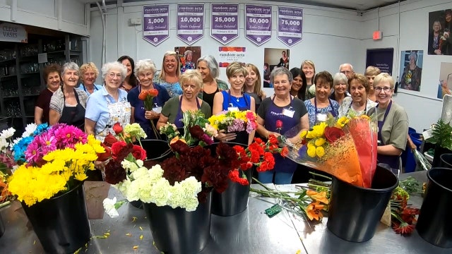 Random Acts of Flowers bring smiles to Bay Area patients