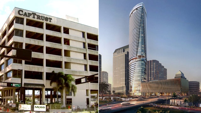 Demolition of Tampa's CapTrust building underway ahead of high-rise condo construction
