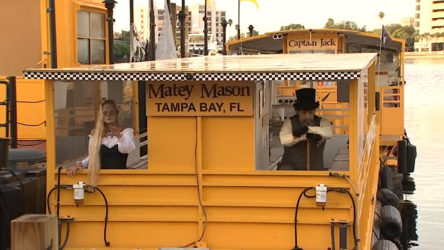 Haunted River Tours gives a scenic but spooky view of downtown Tampa