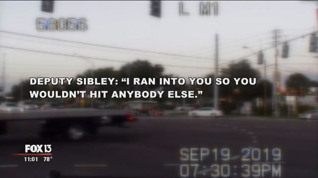 Deputy uses cruiser to stop multi-vehicle accident
