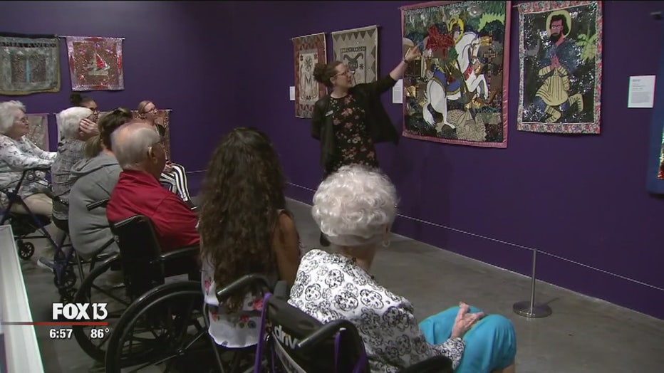 Museum uses art to engage Alzheimer's, dementia patients