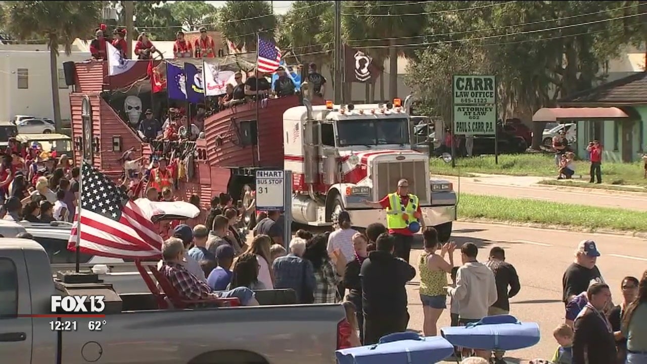 Veterans Day Parade In Ruskin Celebrates Those Who Have Served