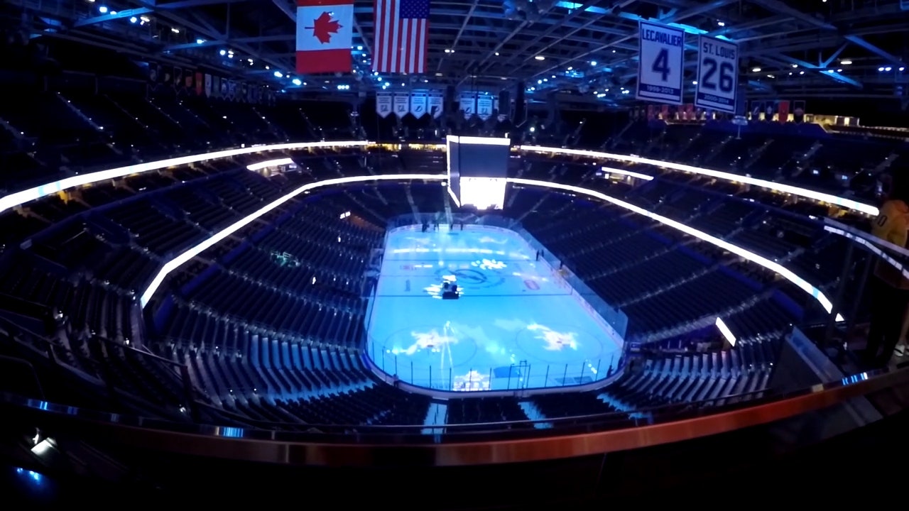 Want to spend the night at Amalie Arena?