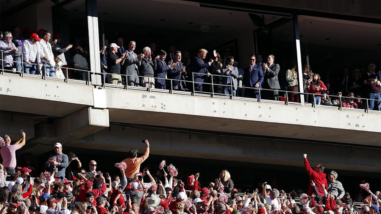 Washington Nationals fans boo Trump campaign ad during World Series watch  party