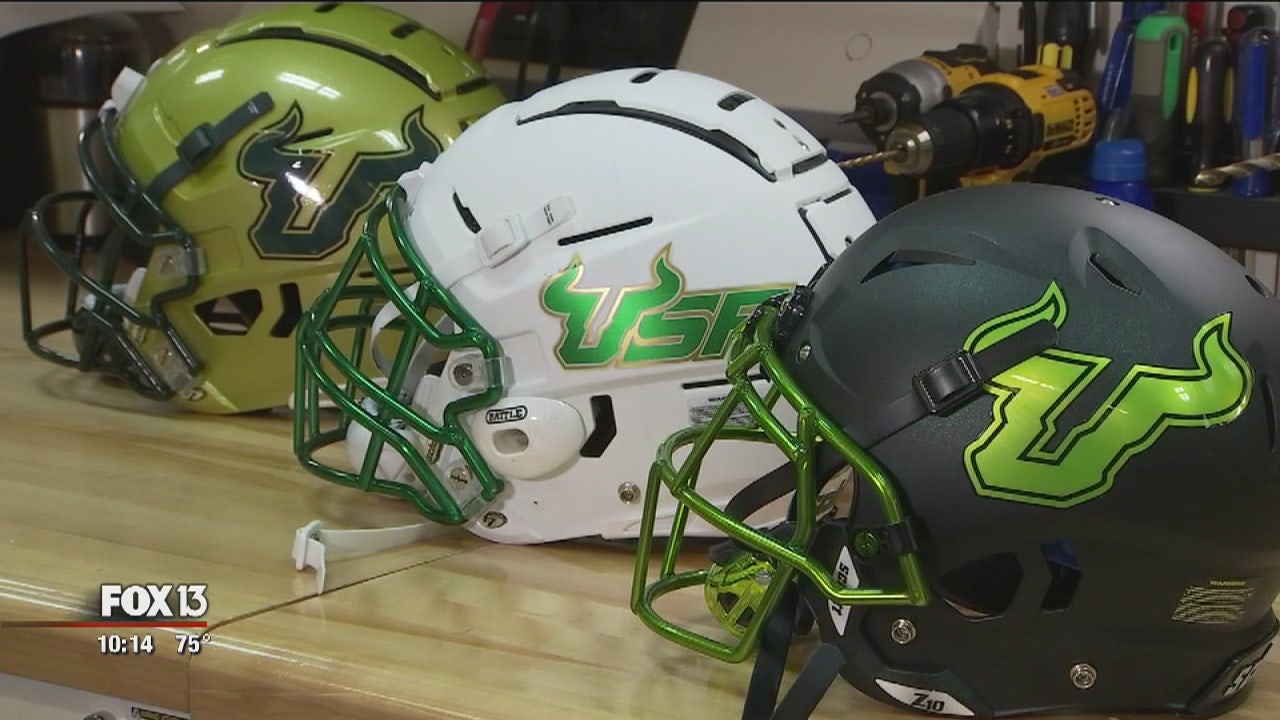 usf football helmets