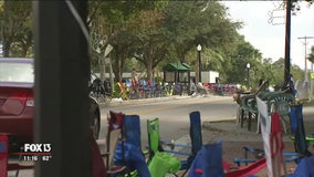 No chairs allowed until day of Lakeland Christmas parade