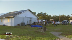 After tornado, Kathleen church reopens food pantry