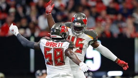 Big guy, big catch: Vea TD leads Bucs past Falcons 35 to 22