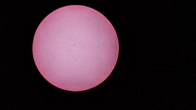 Mercury putting on rare show Monday, parading across the sun
