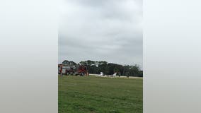 Plane fire shuts down Venice air traffic