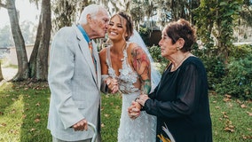 Dream wedding donated to couple so grandfather could attend