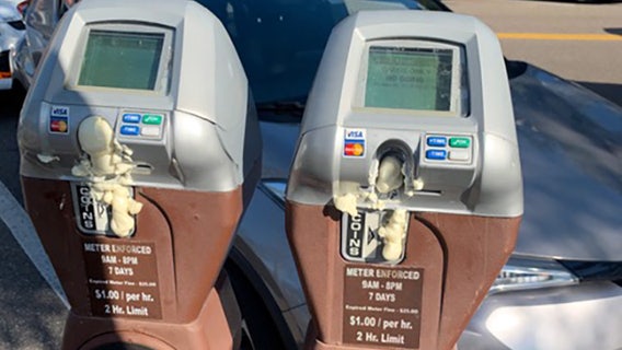 Dozens of parking meters vandalized in St. Pete