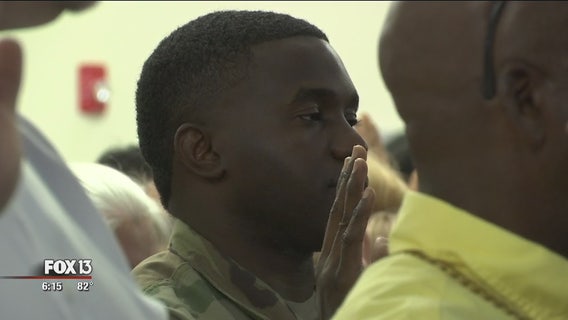 Five active-duty military members become naturalized citizens