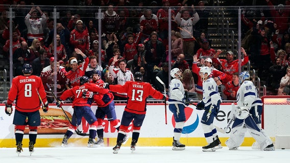 Capitals beat Lightning 4-3 behind Orlov's OT goal