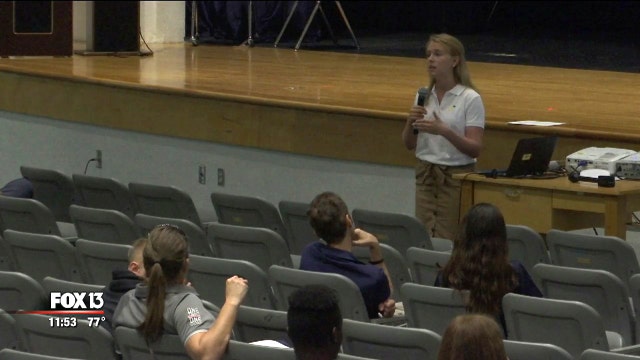 Durant High senior holds seminar to educate parents, students about vaping dangers