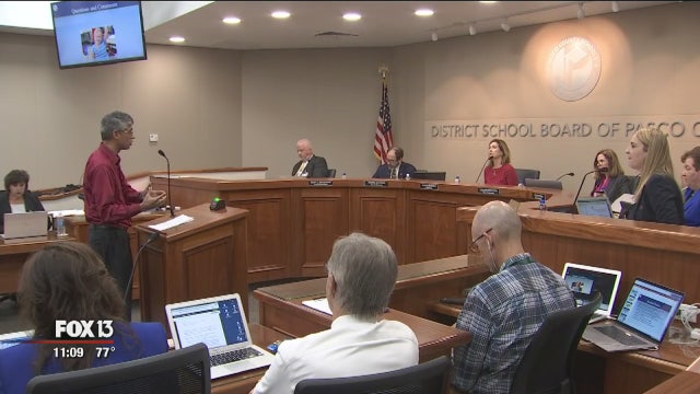 Two weeks before vote, Pasco parents make final push against rezoning