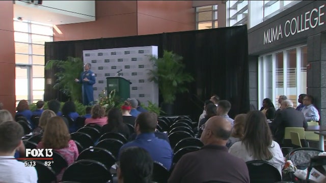USF-NASA exhibit connects business, engineering-minded stargazers to possibilities of space travel