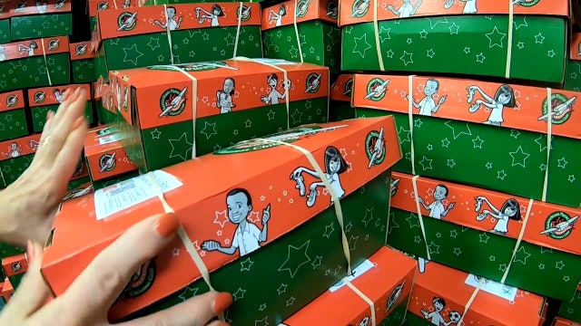 Dade City church packs Christmas gift boxes for kids in developing countries