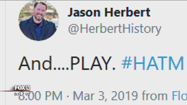 Florida history teacher's weekly movie tweet-along has fans the world over