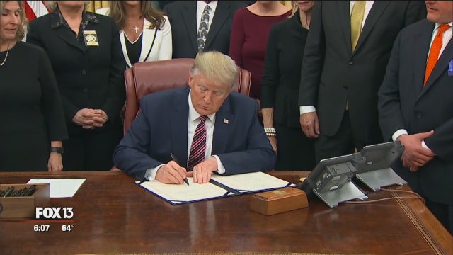 Sarasota lawmaker's felony animal abuse bill signed into law by President Trump