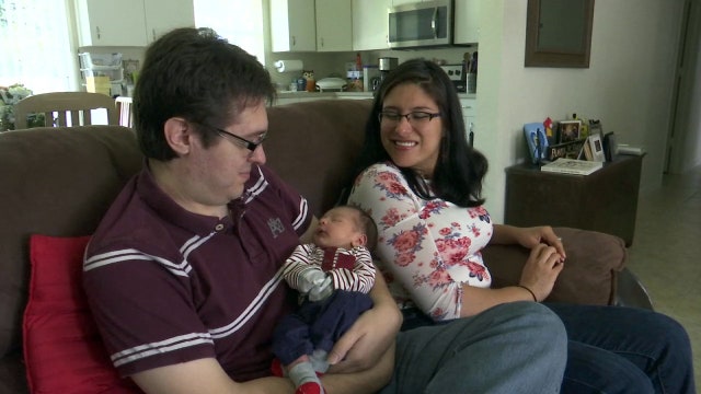 Accident victim's latest blessing, just in time for Thanksgiving: A baby boy
