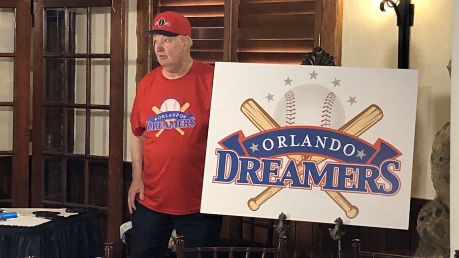 Magic co-founder unveils logo for proposed Orlando MLB franchise