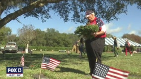 Fallen veterans honored with wreaths in Hudson
