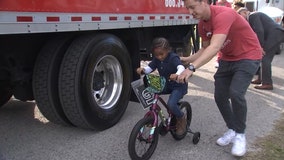 Tampa non-profit donates hundreds of bikes to at-risk kids