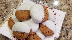 Recipe: Kelly's white chocolate-dipped gingersnaps