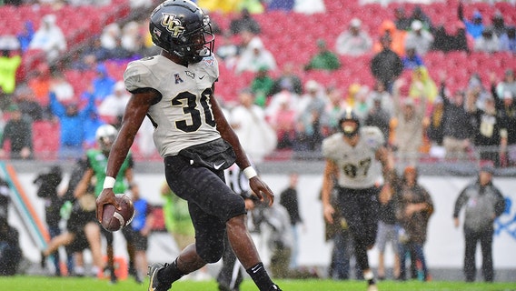 UCF gets 10th by beating Marshall 48-25 in Gasparilla Bowl