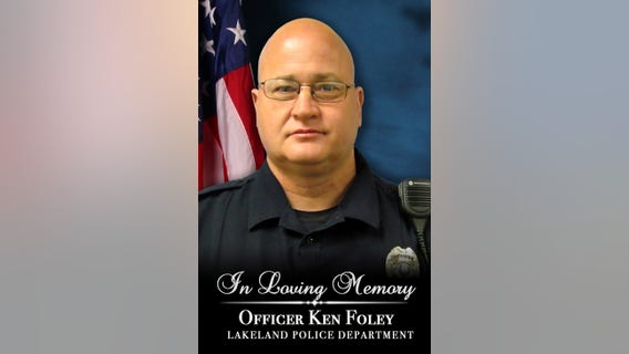 Lakeland police officer being laid to rest