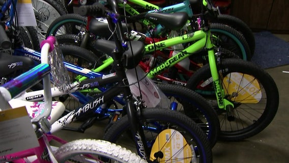 VFW gives away dozens of bikes to children of veterans in St. Pete