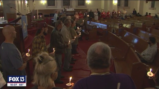 Memorial service held for the homeless who died in Pinellas County this year