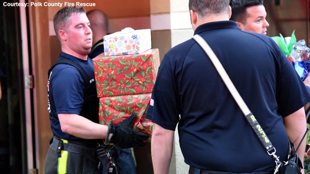 Firefighters put out house fire; save Christmas presents and tree