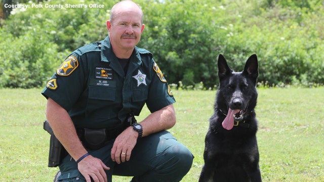 Polk County K9 retires