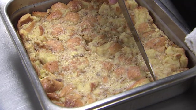 Recipe: Eggnog bread pudding